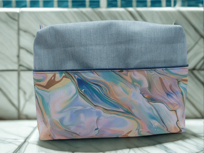  Trousse marbré vert